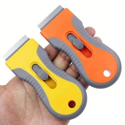1pc Heavy Duty Multipurpose Blade Sealent Scrapers Efficient Paint Glue Remover Durable Glass Window Cleaner Safe for Surfaces Home Use Tile & Floor