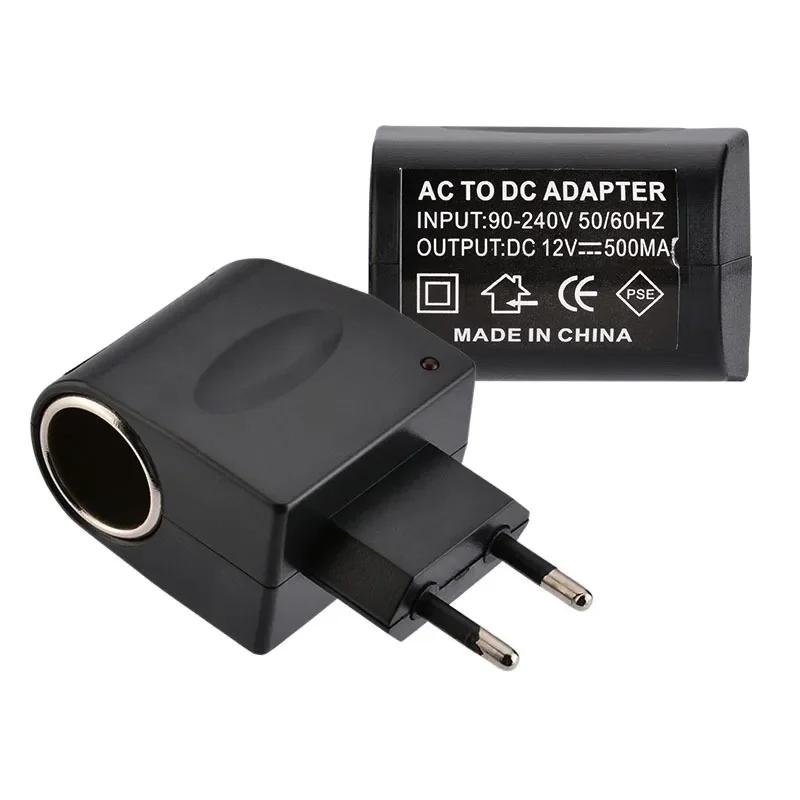 Car Cigarette Lighter Adapter AC 220V To DC 12V EU US Plug Converter Wall Power Socket Plug Adapter Auto Converter Car Accessory