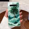 Casing For Samsung Galaxy S10 5G 6.7" SM-G977U G977N G977B Case Aesthetic Fashion Cute Cat Transparent Soft Silicone Back Cover