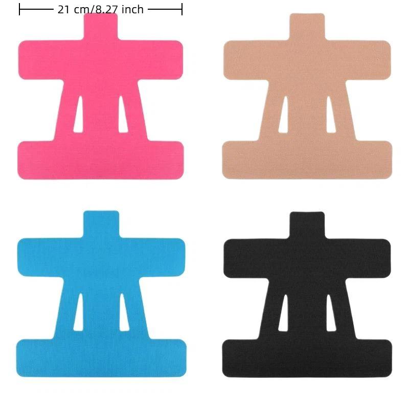 5Pcs Precut Tape Shoulder Pain Relief Breathable Waterproof Adjustable Shoulder Support Elastic Athletic Tap