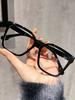 1Pc/2Pcs/3Pcs/4Pcs Elegant, Simple and Stylish Geometric Glasses with Transparent Lenses, Suitable for Daily Office Reading