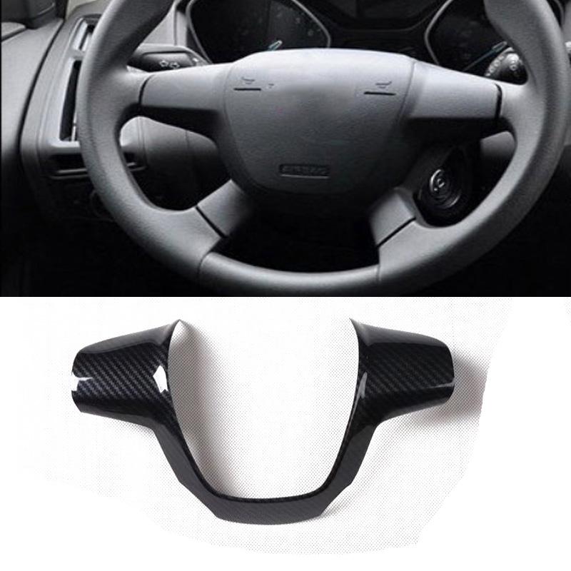 RHD For Ford Focus MK3 2012  ABS Carbon Fiber interior Decoration Accessories door amrest window rise gear  A/C control panle