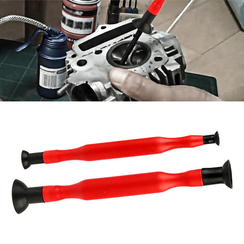 Jeu d'outils de rodage de soupapes 2 pièces pour soupapes de moteur avec ventouses Idéal pour le rodage manuel de véhicules petits et grands
