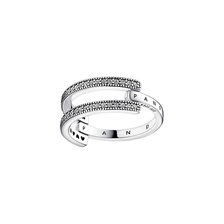 Pandora 925 Sterling Silver Rings Women's Silver 192779C01