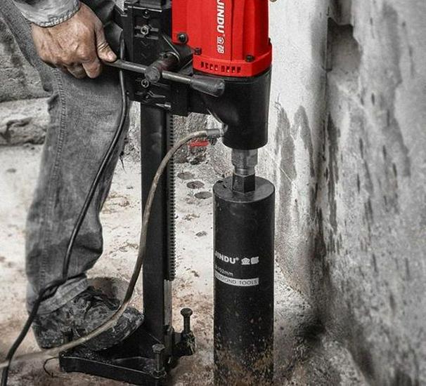 High-Power Handheld and Desktop Diamond Core Drill for Concrete Engineering