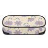 Pencil Bag Compact Shape 300D Polyester Secure Zipper with Mesh Divider Pen Holders and Spacious Main Compartment for Students