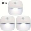 Motion Sensor Light Indoor LED Night Light Stick On Nightlight Battery Operated Lights for Hallway Stair Bathroom Closet Bedroom