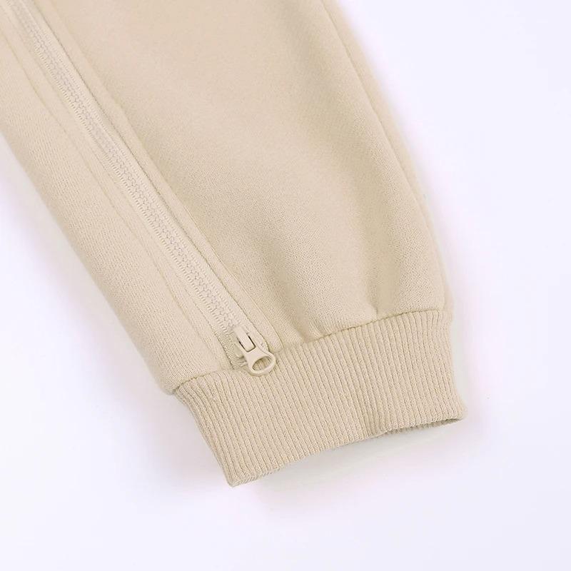 Baby Boys Girls Clothes Long Sleeve Rompers Solid Hoodies Bear Jumpsuit Costume Infant Onesies Bodysuit Newborn
