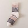 Autumn and Winter Coral Fleece Socks for Women Warm Floor Socks Home Tube Socks Sleep Socks Half Fleece