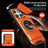 KEYSION Magnetic Phone Case for Motorola MOTO Edge 70 5G Slide Camera Protection Upright Kickstand 360° Ring Shockproof Cover
