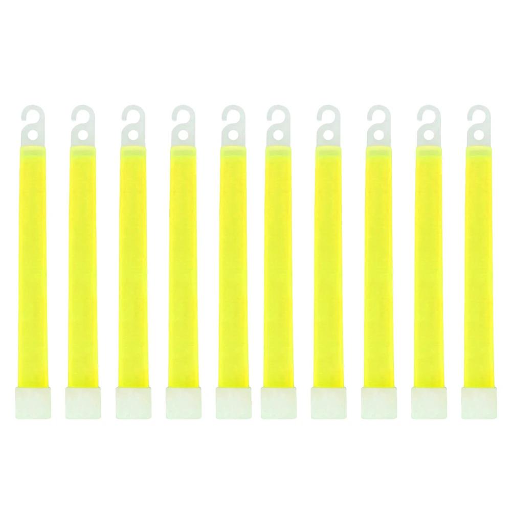 LED Glow Stick 6 Inch Survival Kit Military Glow Light Sticks Walking and Hiking Camping SOS Gear Outdoor Military Equipment