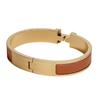 HERMES Clic H Bangles Men's Gold H703203FM8E