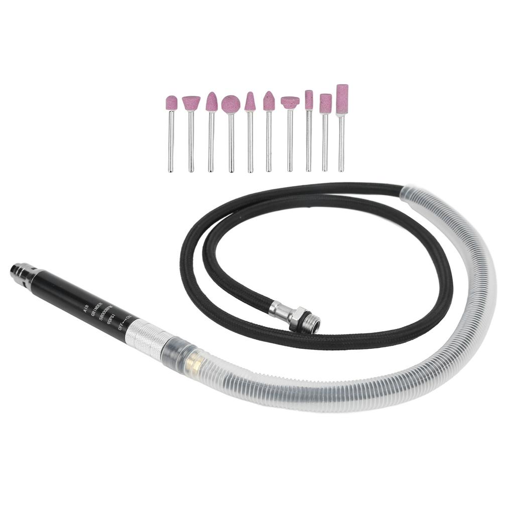 Pneumatic Pencil Die Grinder Kit Micro Die Grinder Set Portable Polishing Engraving Tool