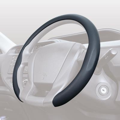 SEIWA Araba İç Mekan Direksiyon Simidi Delikli Deri Direksiyona Uyar Sadece Direksiyon Üzerine Yerleştirin Yeni Kei ve Standart Araçlarla Uyumlu