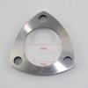 304 Stainless Steel flange universal 51mm 63mm 76mm welded 3-hole movable flange Used for  Automobile exhaust pipe and equipment