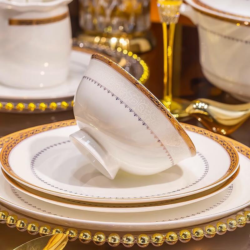 Moda Lanka Vesta 39-Piece Ceramic Dinnerware Set (8-Person)