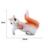 2Pcs Cute Squirrel Basin Hanging Ornament Fence Flower Pot Desktop Ornament New Statue Decorative