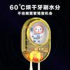 UV Toothbrush Sterilizer Storage Rack, Smart Disinfection Holder with Drying Function for Kids & Couple Toothbrushes