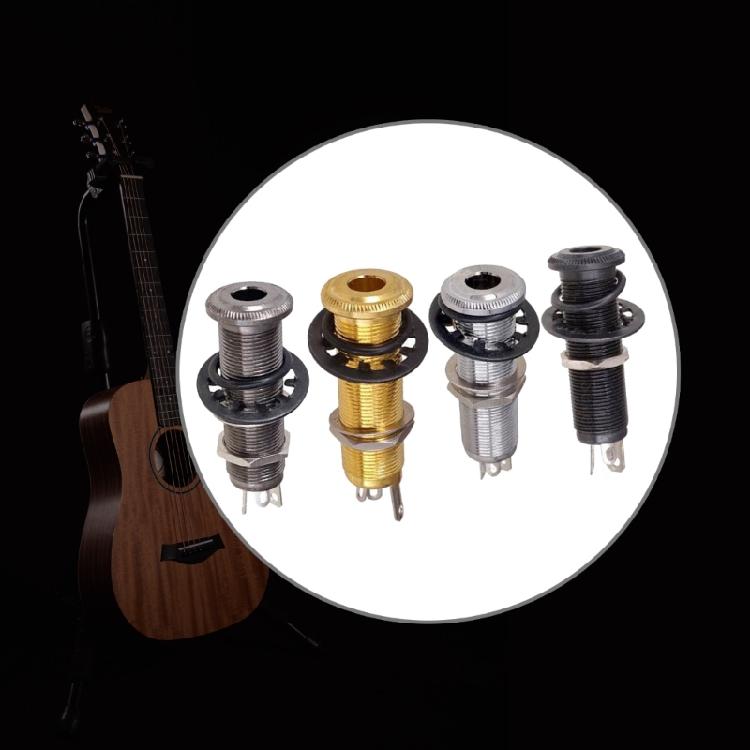Cylinder Guitar Input Output Jacks Guitar Accessory Guitar Barrels Jacks