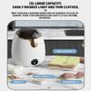 Mini Semi Automatic Single Tub Washing Machine with Top Transparent Window 5kg Capacity Household Use Metal & Plastic