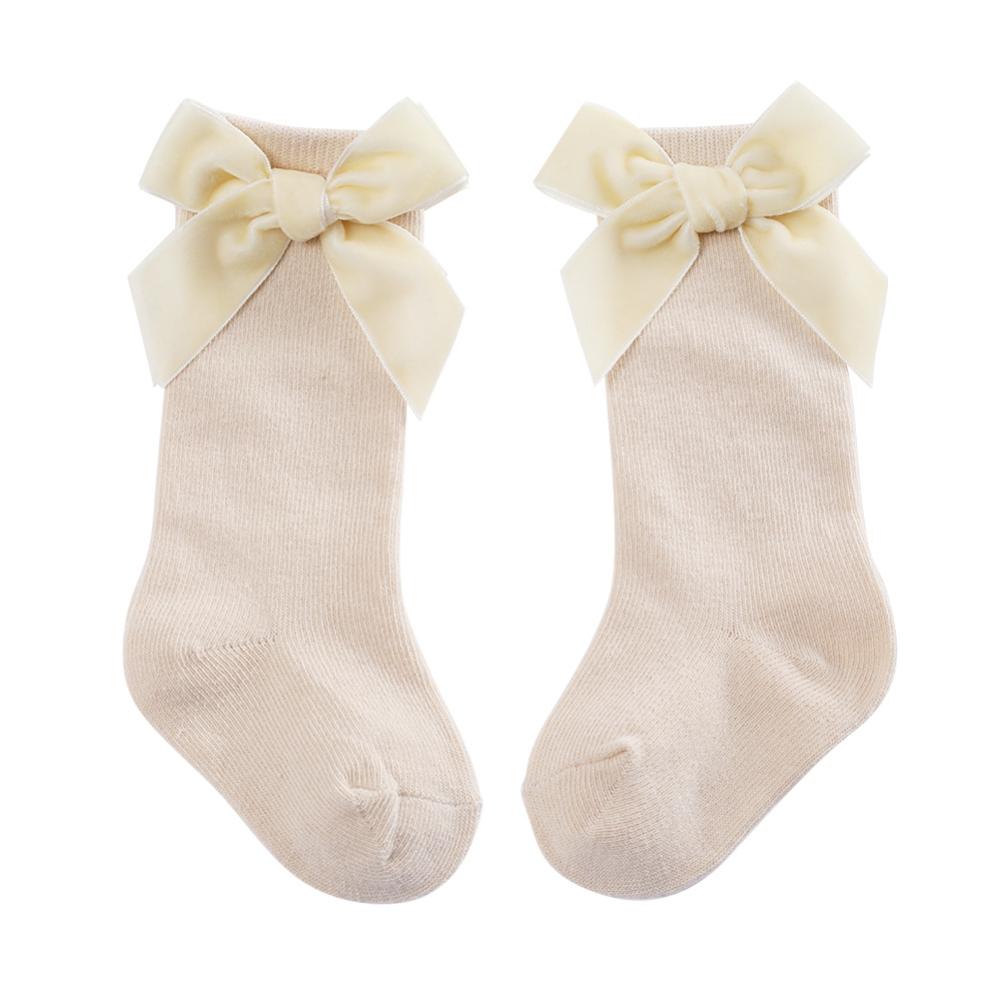 

Носки с бантом/сеткой и рюшами для маленьких девочек, детские противоскользящие хлопковые носки, носки принцессы S