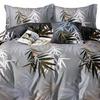 Warm Flannel Bedding Set 160x200 + Pillowcases Polish Leaves