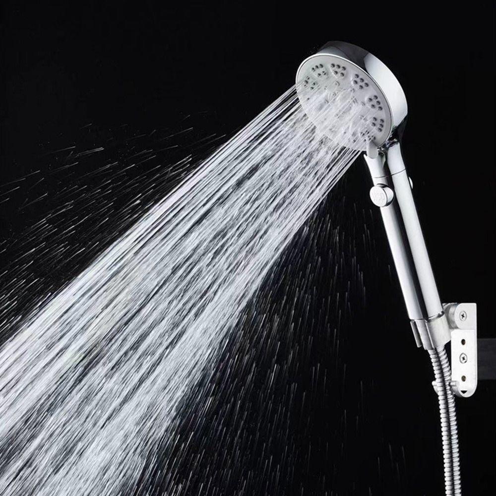 Adjustable Shower Head High Pressure 5 Modes Water-saving Sprinkler Handheld Multi-function Shower Sprayer Bathroom Accessories