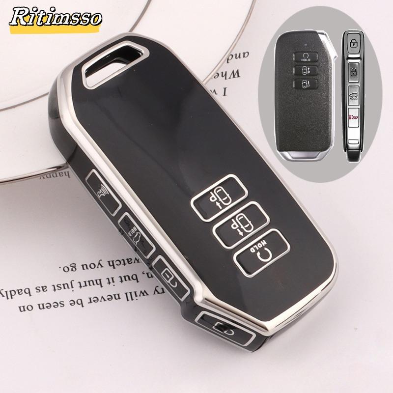 

7 Buttons Tpu Key Case Cover For Kia Sorento Mq4 Ev6 K8 V6 For Kia Sportage Car Remote Key Case Cover Shell
