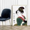 Poster Japanese Graphics Geisha