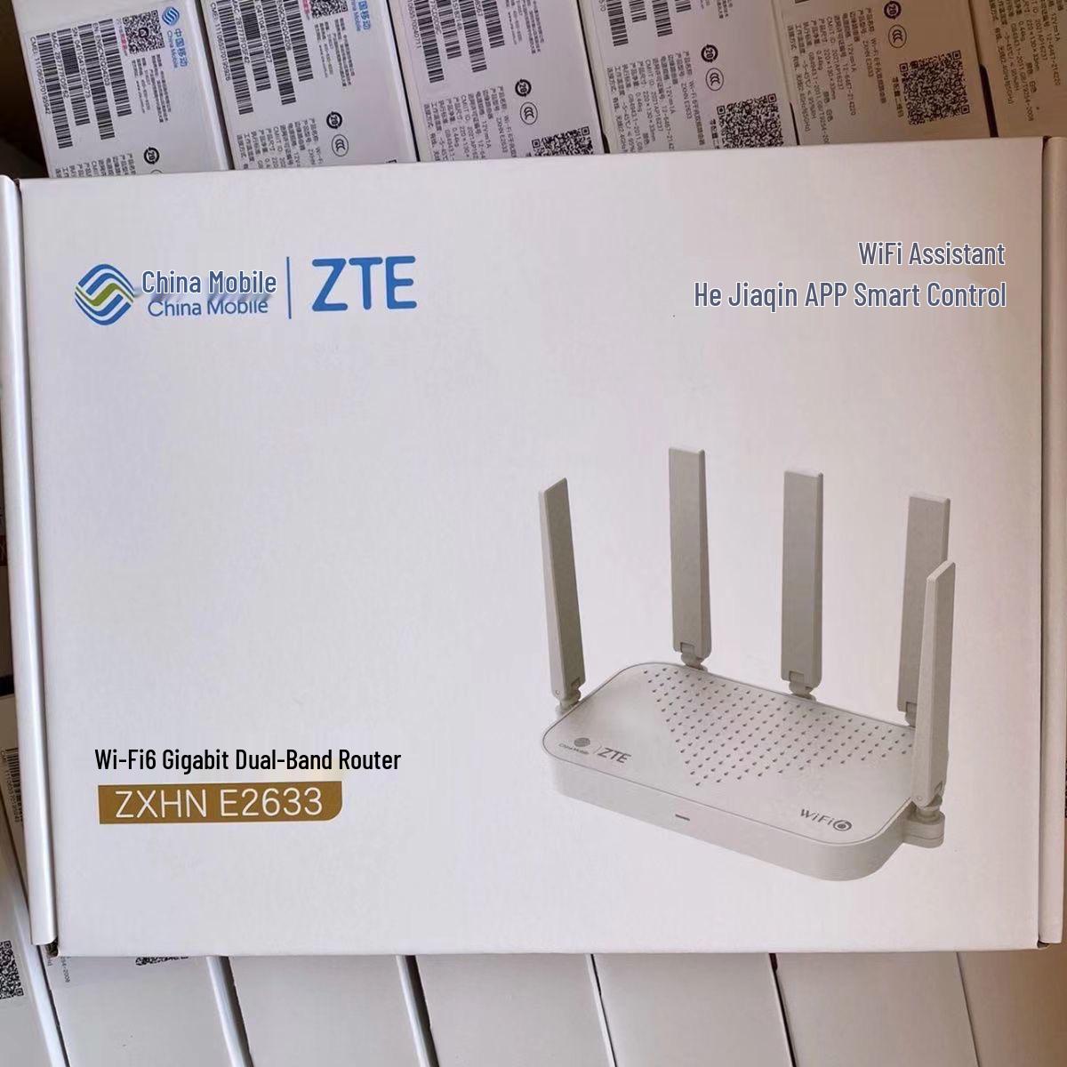 

ZTE e2633 Gigabit Dual-Band 5G Home Router - High-Speed 3000M 2 units