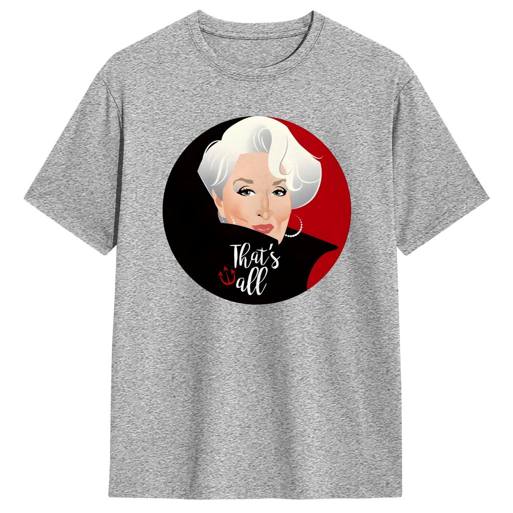 Oversized T Shirt Summer Film 2026 Fashion Tshirts Thats All Cotton Tshirt For Unisex Y2k Classic Plus Size Short Sleeve Tops