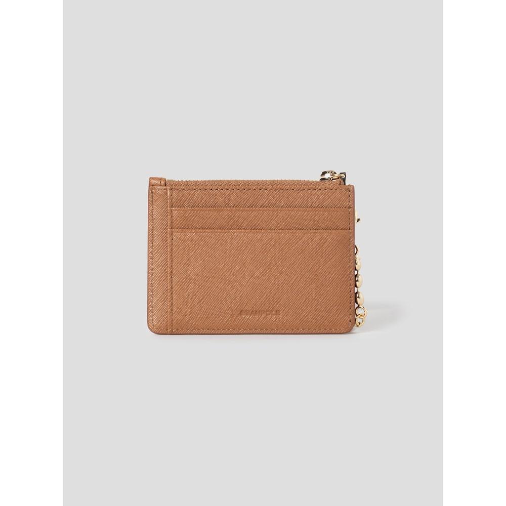 Beanpole Accessory Lucy Zipper Card Wallet - Brick