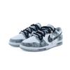 Nike Dunk Natural Graffiti Leather Abrasion Resistant Slip Resistant Low top Skateboard Shoes Unisex Gray Black HF5441-105(Team826-)