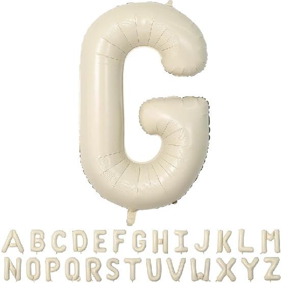 40 Inch Cream White 1 Balloon Numbers, Large Number 1 Balloon Foil Helium Number Balloons, Big 1st Foil Birthday Balloons for Boys Girls 1st Birthday