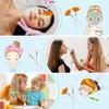 4 Pcs Facial Brushes Fan Mask Brushes, Soft Facial Applicator Brushes Tools for Peel Glycolic Mask Makeup