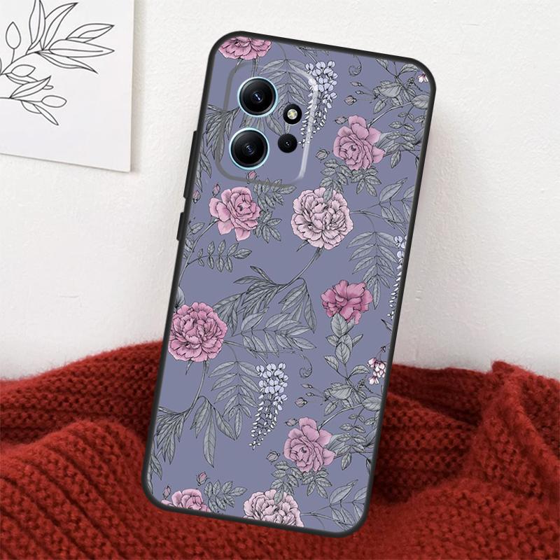 Painting Flowers Nature Leaves Case For Xiaomi Redmi Note 13 10 11 12 14 15 Pro Plus Cover For Redmi 15 15C 14C 10C 12C 13C