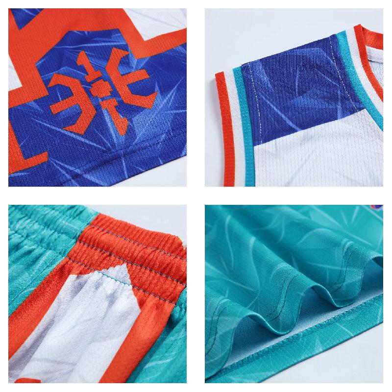 Men's College Basketball Training Jersey Set with Custom Printing & Numbering