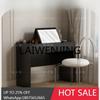 RWJ Makeup Table Comb Bedroom Foldable Dresser Large Mirror