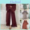 Dubai Fashion Abaya Chiffon Cardigan Muslim For Women Modest Robe Turkey Kaftan Ramadan Arabic Islamic Clothing
