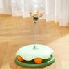 Cat Puzzle Food Leaking Ball Toy Cat Dog Interactive Treat Leaking Toy Slow Cat Dog Feeder Cat Turntable Toys Pet Supplies