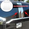 4x Chrome Car Window B Pillar Post Trim Accessories For Ford F150 F-150 2004-14