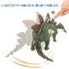 Mattel Jurassic World Mega Destroyers Stegosaurus Years Old and GWD62 (JURASSIC WORLD) [4 Up] [Total Length 35cm]