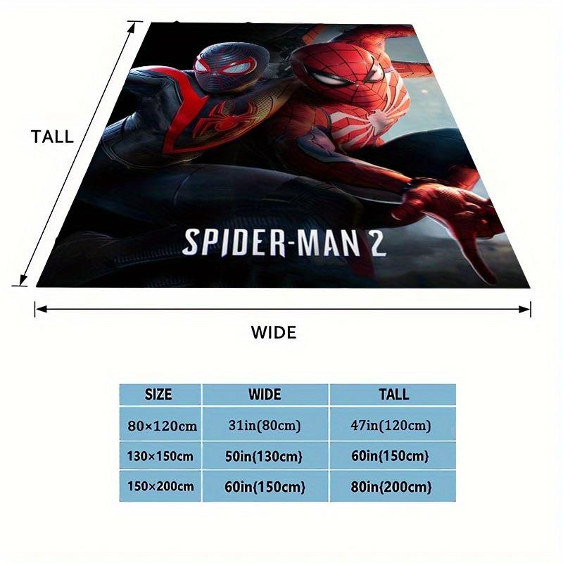 1pc Spider-Man Printing Blanket - Soft, All-Season Throw for Living Room, Bedroom,Personalized Gift with Adorable Cartoon Design