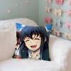 M-Muichiros Tokitos Case Plush Fabric Soft Pillowcase Double Sided Print Cushion Cover Household Gifts
