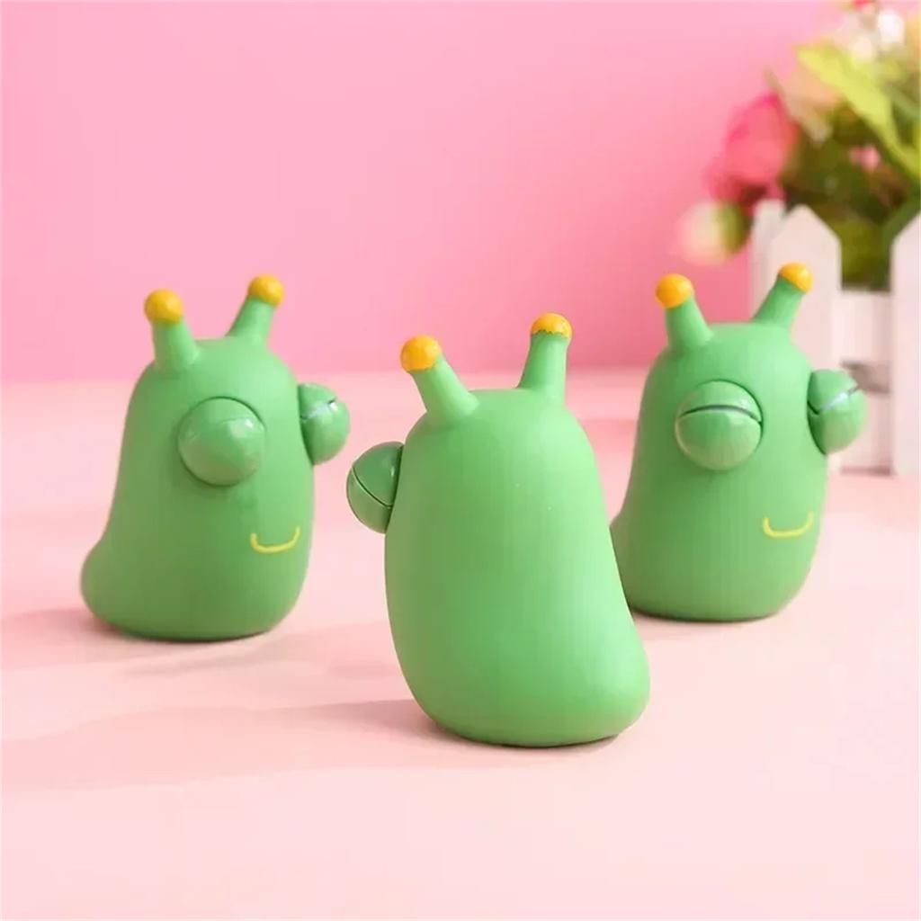 Brinquedo Olho de Lagarta de Minhoca Vegetal Artefato de Descompressão Aperte Presente Pequenos Brinquedos para Aliviar o Estresse Presente de Pegadinha Olho Globular Engraçado Aperte o Olho