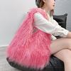 Casual Soft Faux Fur Women's Crossbody Bags Large Capacity Ladies Furry Shoulder Bag Candy Color Female Plush Tote Handbags