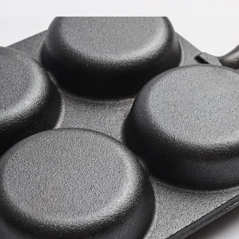 ZISIZ Litinová pánev na smažení vajec se 6 otvory