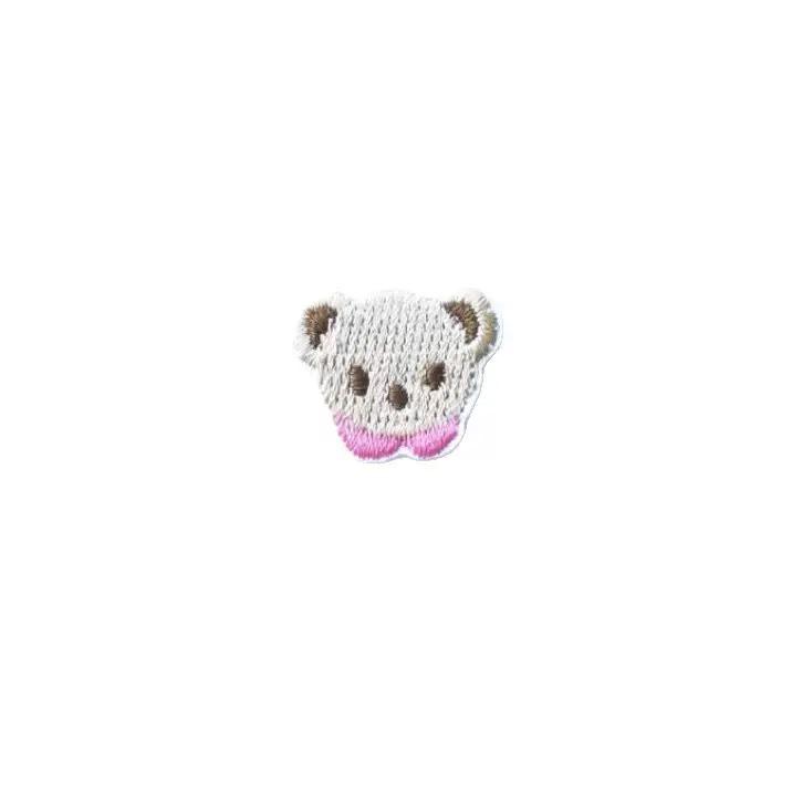 Adorable Bear & Duck Embroidery Patch for Clothing, Scrapbooks, or Hair Clips - Iron-on & Decorative Patch