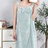 1pc Womens Bath Towels Girls Wearable Fast Drying Bathing Beach Spa Bathrobes Wash Clothing, Shower Bath And Gym Towel