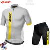 Completo da Ciclismo a Maniche Corte Mavic Set di Bretelle Abbigliamento da Strada Uomo